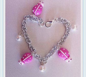 BRA-9 Bracciale LUCKY LADYBUGS (1)